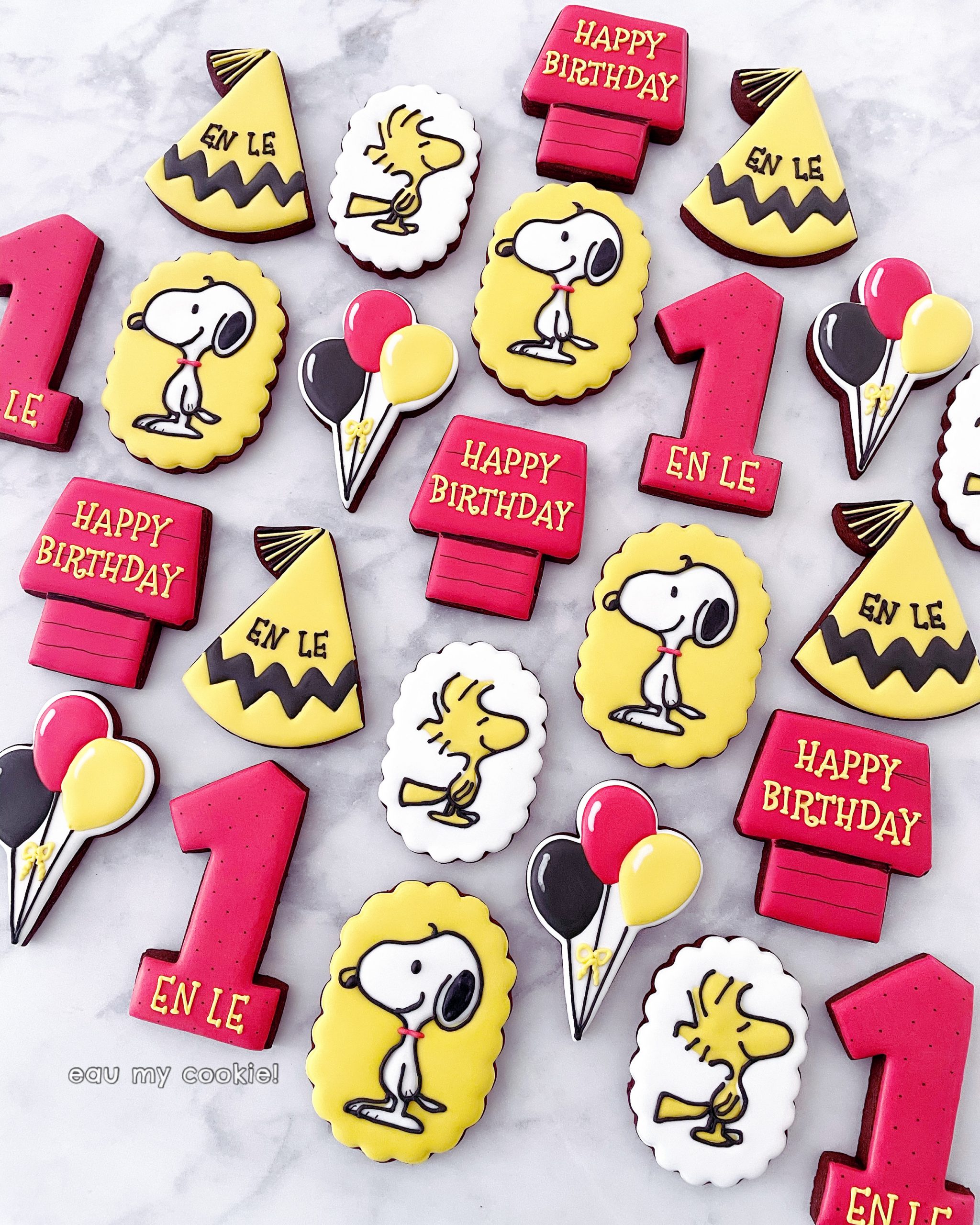 Snoopy cookie set